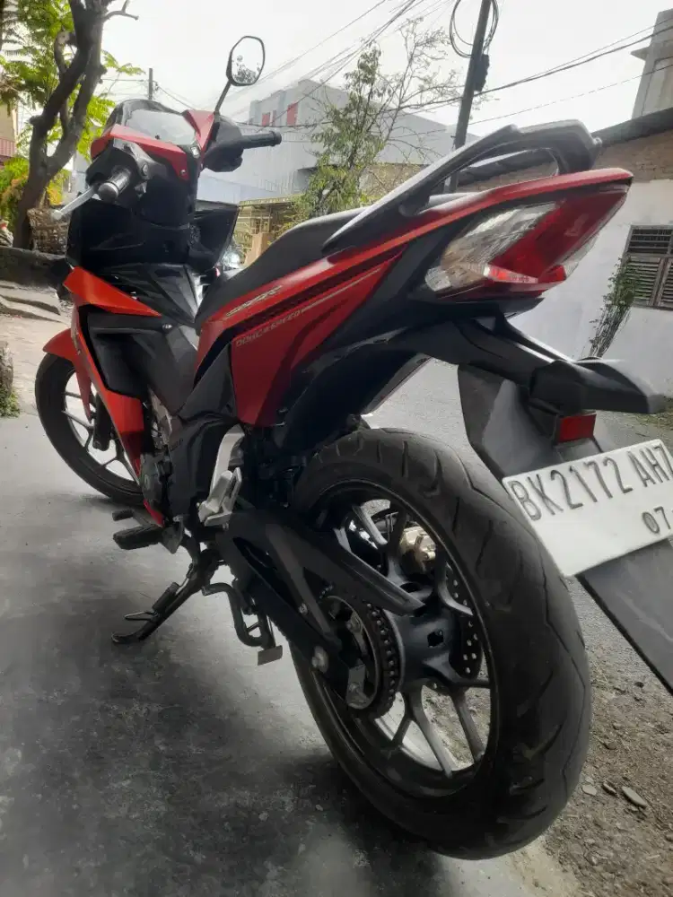 Di jual supra GTR 150 red dof