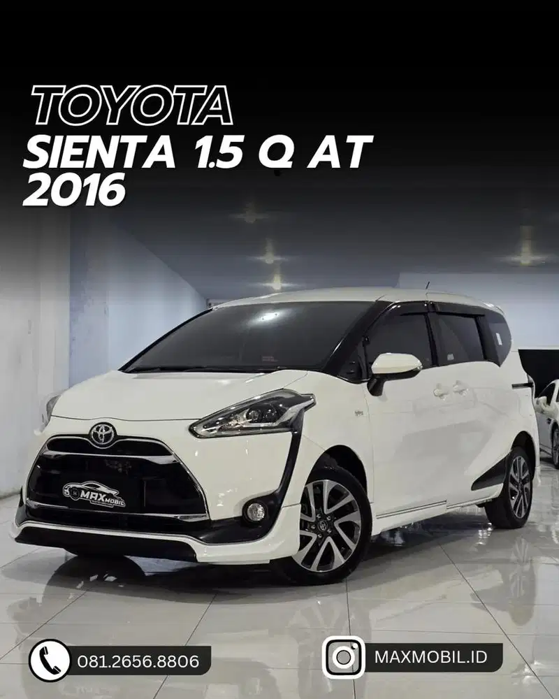 [ODO 83RB‼️] TOYOTA SIENTA 1.5 Q AT 2016 pemakaian 2017