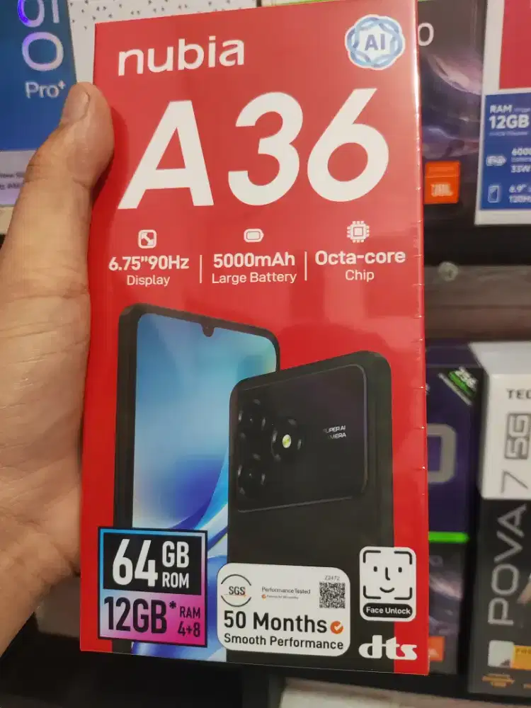 Nubia A36 4/64 Garansi Resmi