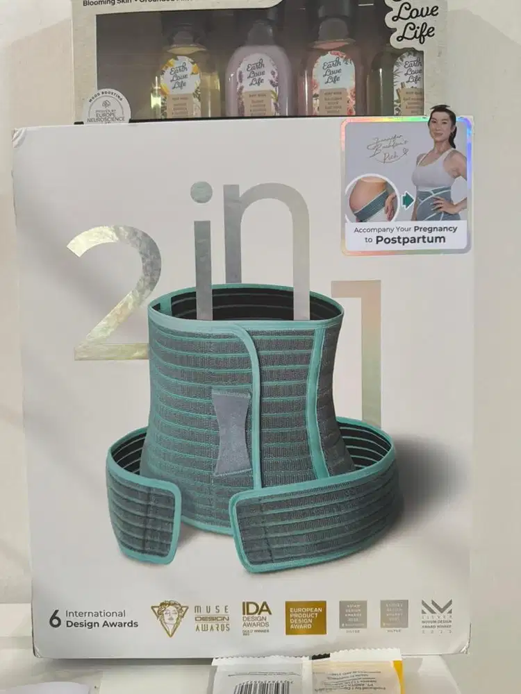 KORSET MOOIMOM-KORSET PASCA MELAHIRKAN 2in1 Premium Bamboo Corset