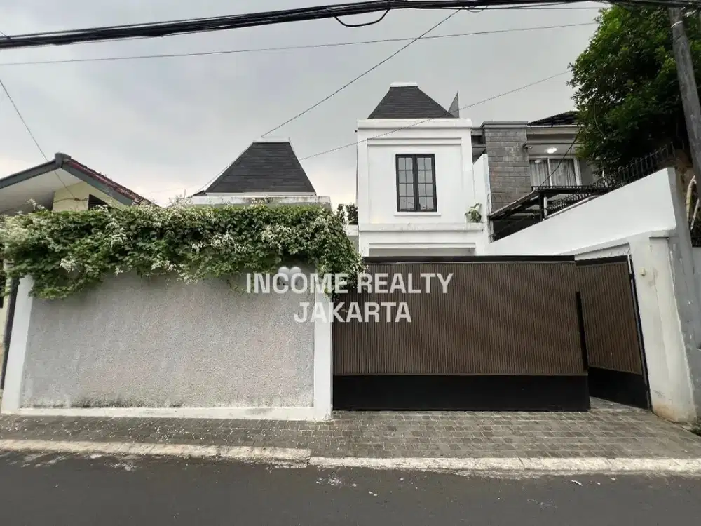 DIJUAL RUMAH MEWAH GAYA AMERICAN CLASSIC CILANDAK BARAT JAKARTA SELATAN