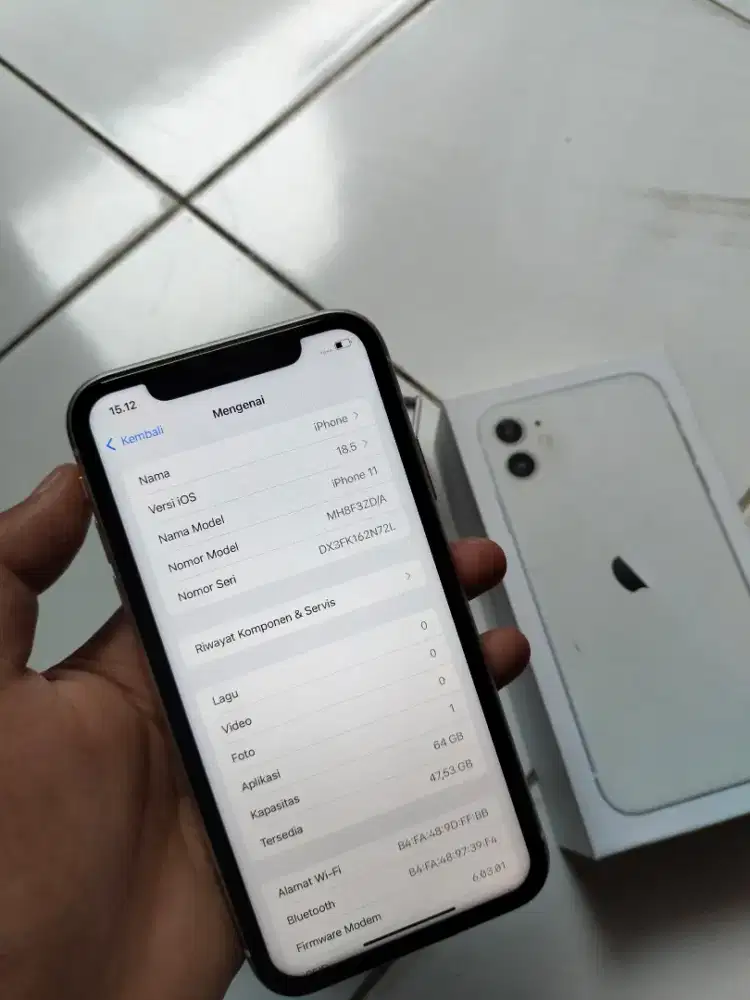 Iphone 11 64 gb inter bypass bebas riset