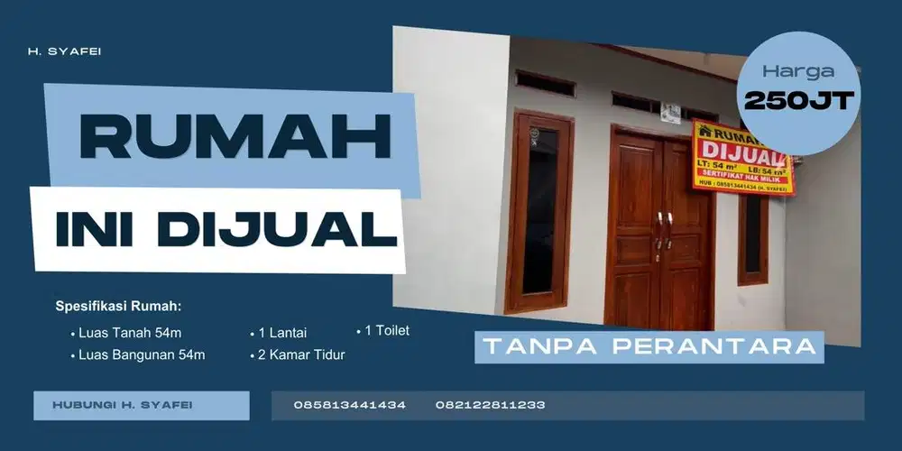 Rumah 1 lantai Murah