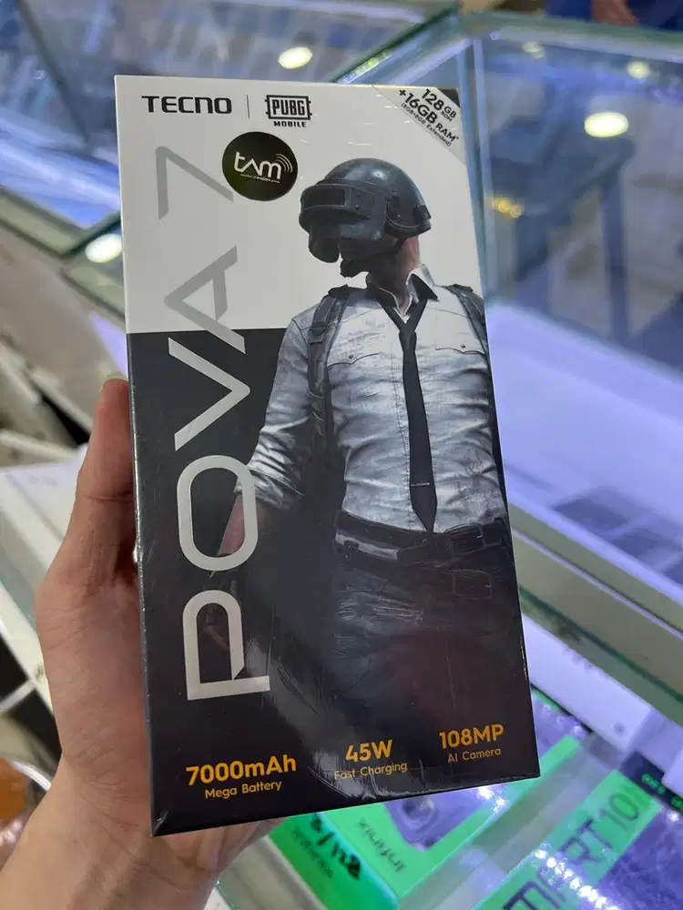 Tecno Pova 7 ram8/256gb new garansi resmi tecno ready