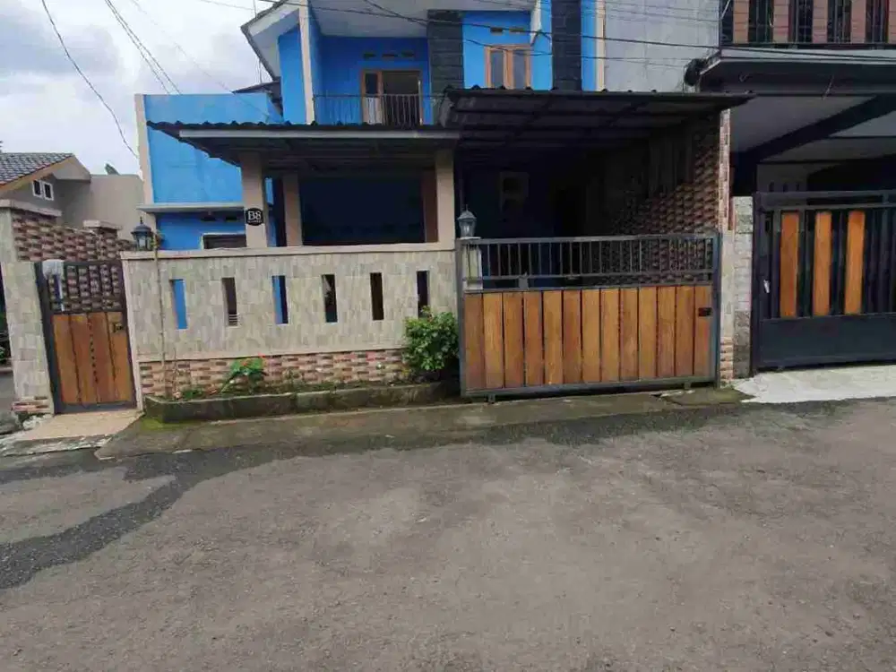 rumah murah 2 lantai pasir kuda akses stasiun dan tol