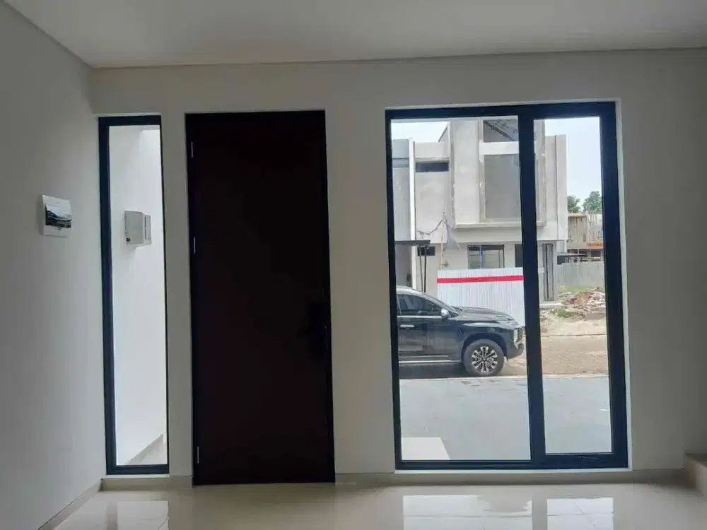 Bintaro rumah sewa cluster kebayoran nordic bangunan baru harga murah fasilitas lengkap siapa cepat dapat