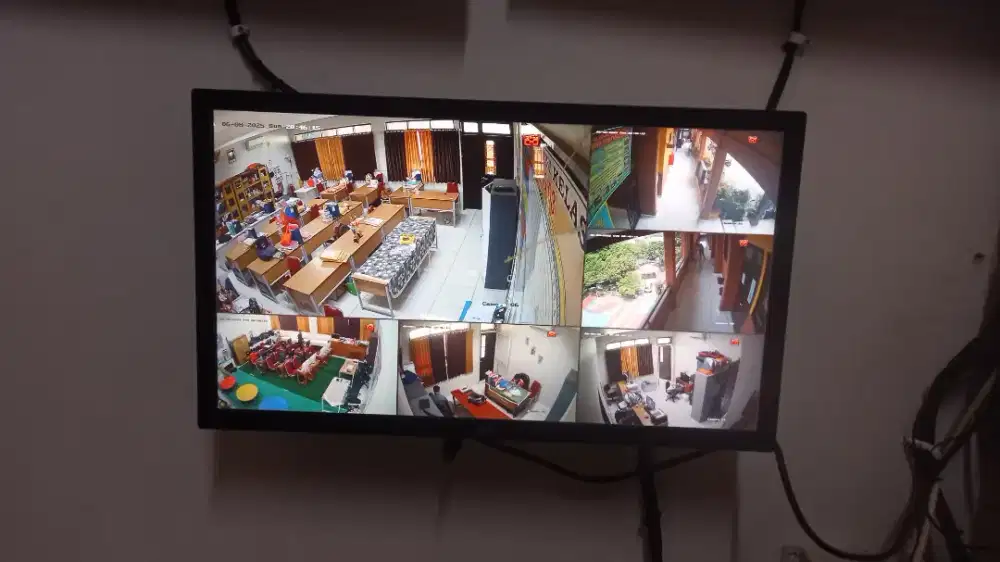 Sepaket 2jtan pasang 2 camera 2mp hikvision free