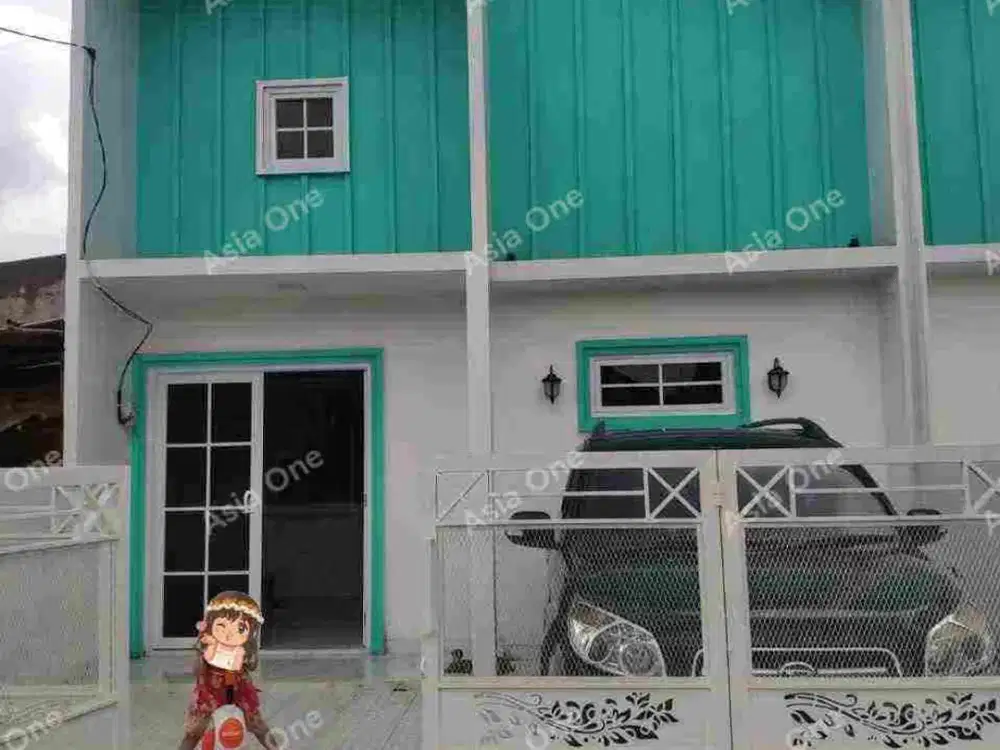 Rumah Model Scandinavian Siap Huni di Pedurenan Mustika Jaya, Bekasi