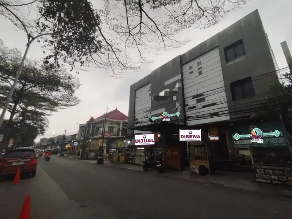 Disewakan/Dijual ruko gandeng besar di jln utama Taman Galaxy, Bekasi