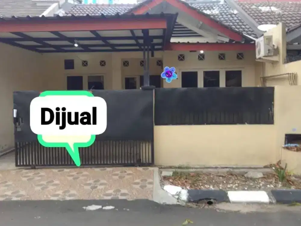 Rumah bagus siap huni di Bumi Anggrek, Karang Satria, Bekasi