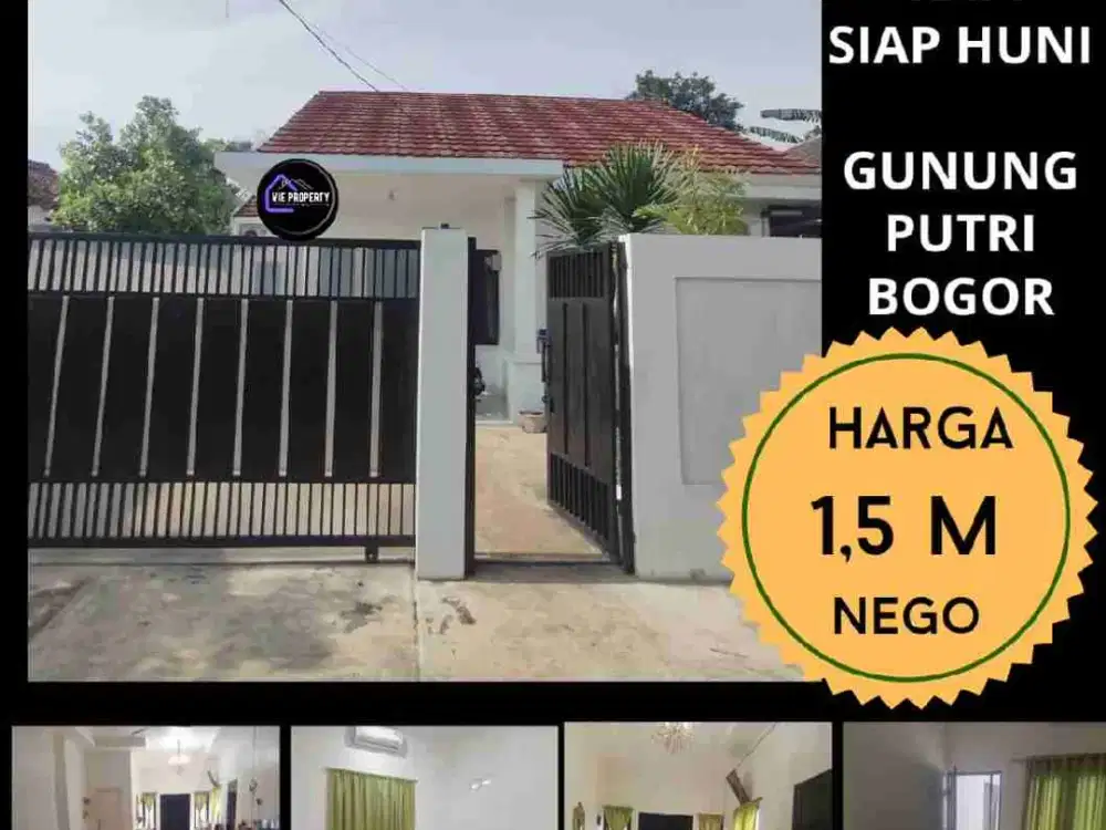 Siap Huni Rumah di Gn Putri Bogor