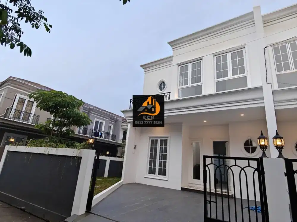 T51.Rumah Baru Design American Classic Jatiwaringin Bekasi Dekat Jakarta Timur