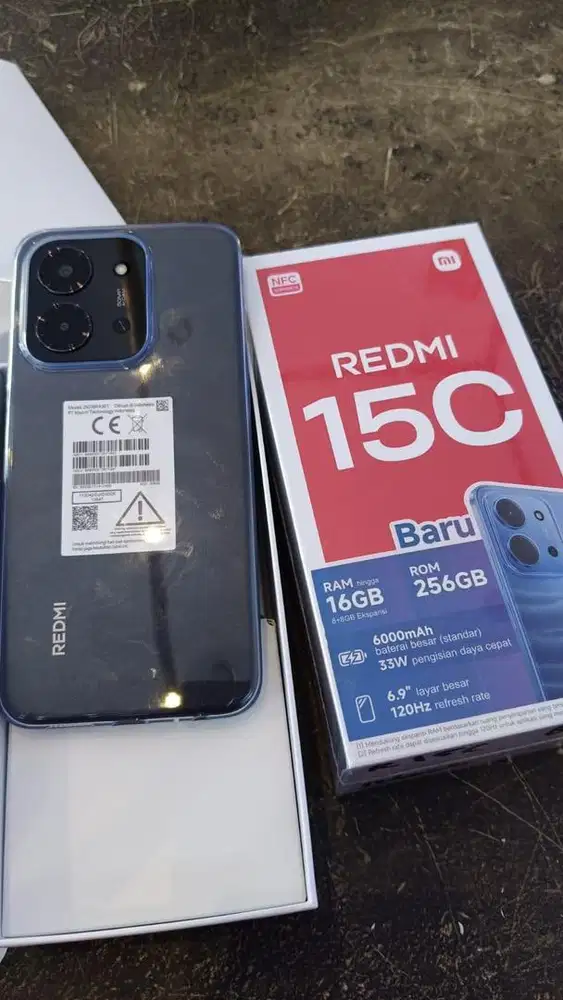 REDMI 15C CASH KREDIT BISA