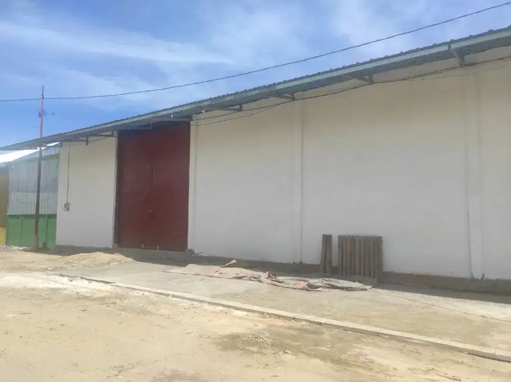 Disewakan gudang Sukarno Hatta plg