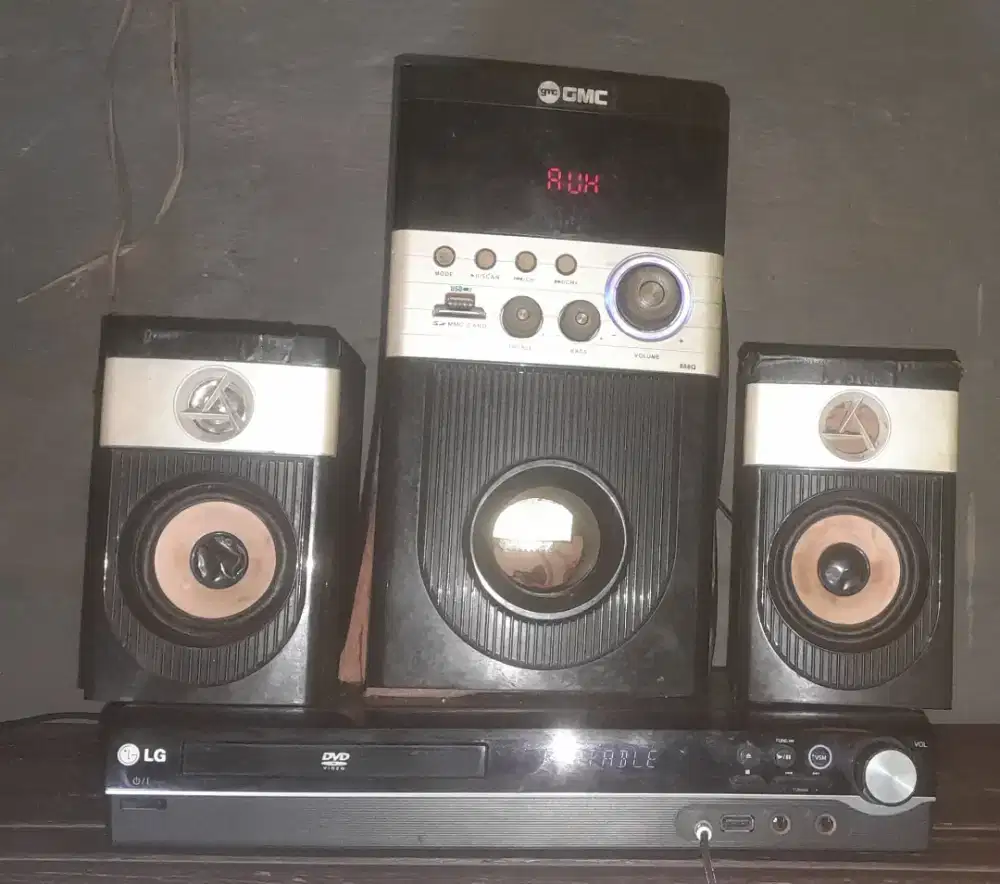 DVD LG & SPEKER AKTIF