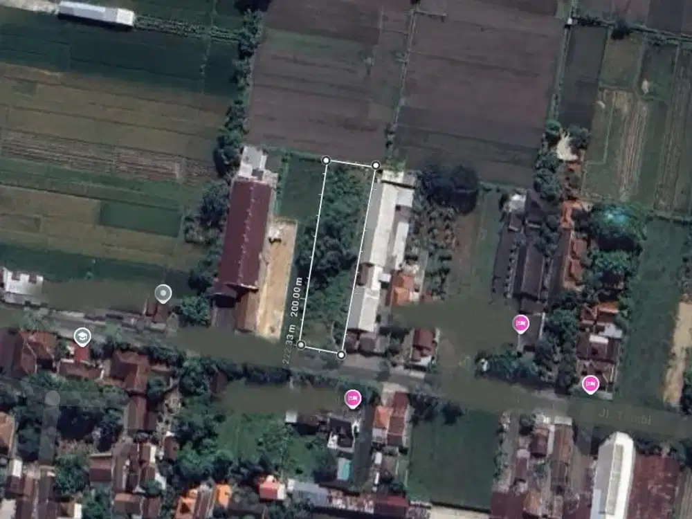 TANAH PEKARANGAN LUAS 1.973 M2 DI TIMBULHARJO, SEWON, BANTUL, JOGJA