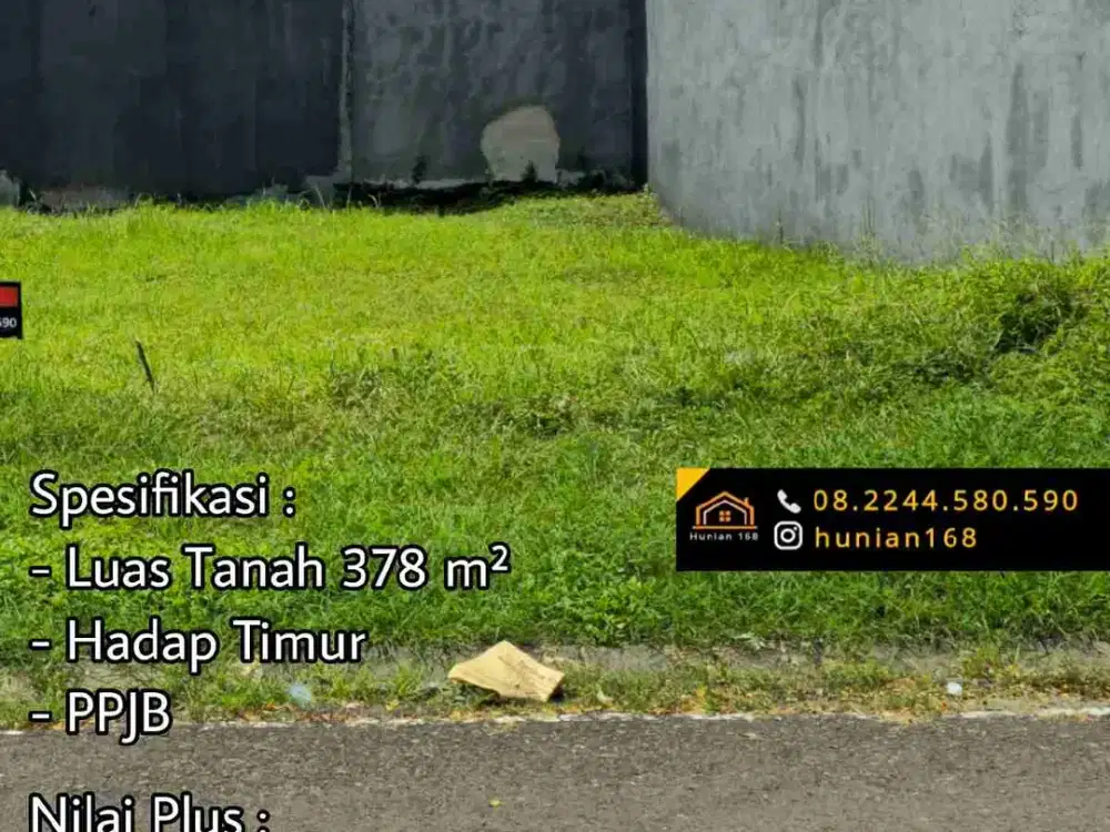 Tanah Kavling Rumah Perumahan Dharmahusada Mas Indah Sutorejo Mulyosari Surabaya Timur