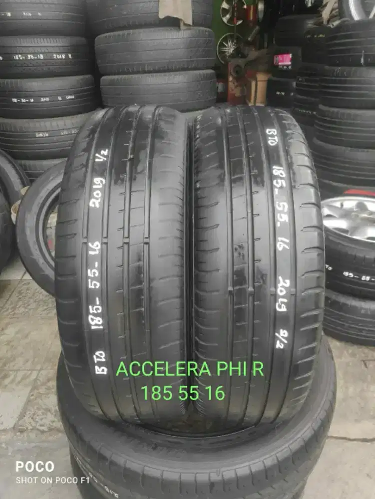 2 pcs ban second ACCELERA PHI R 185_55_16 (2019)