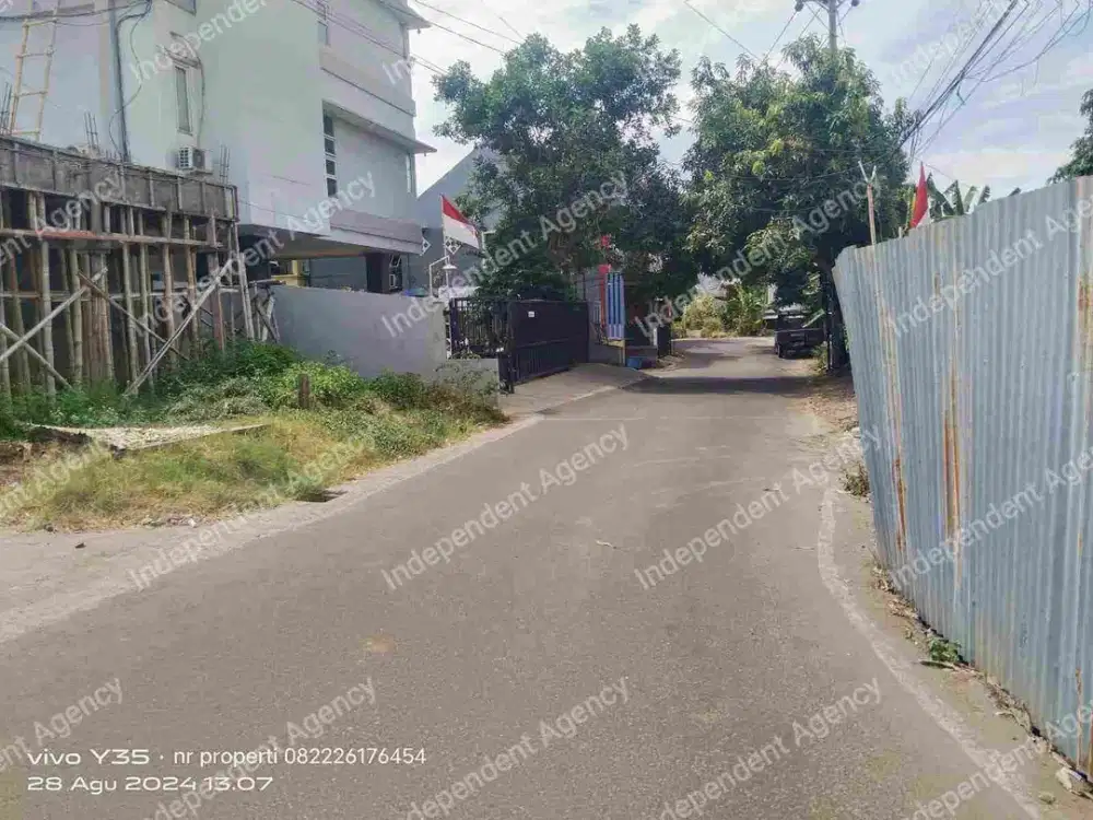 tanah bulusan utara raya tembalang, dekat undip