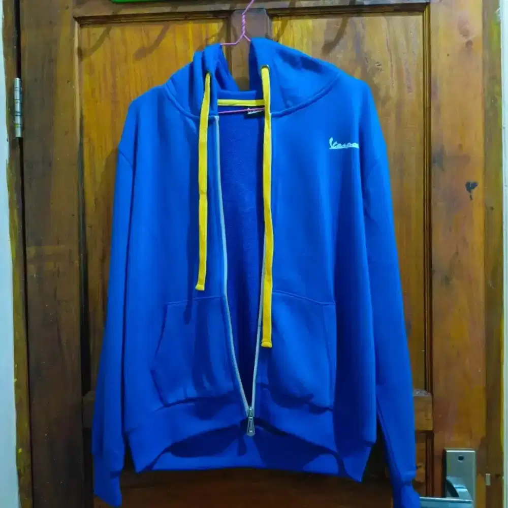 Ori Vespa Hoodie Blue uk S