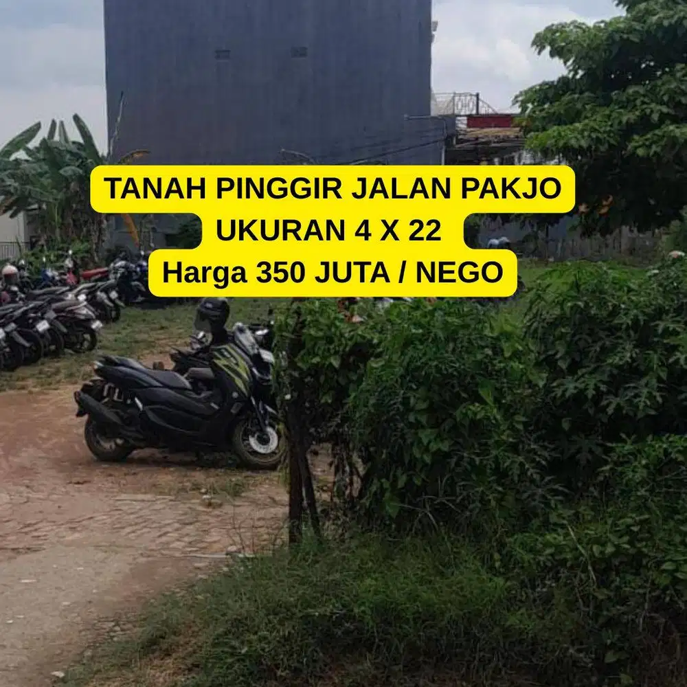 DIJUAL TANAH KAVLING PAKJO KOTA PALEMBANG