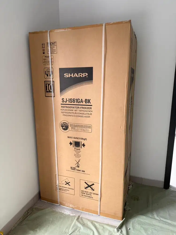 Kulkas SHARP 2 Pintu SJ-IS61GA-BK