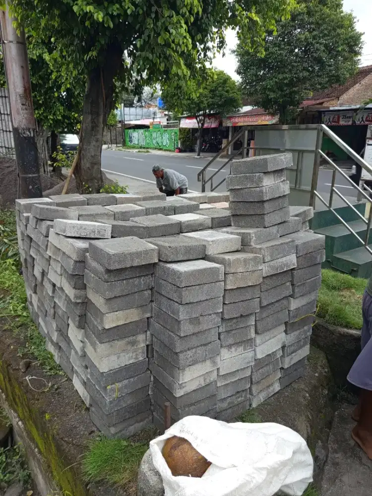 Paving press mesin 20*20