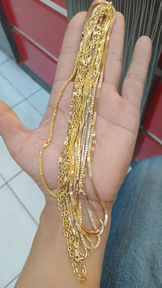 Terima jual perhisan emas dan perak dengan harga pasaran