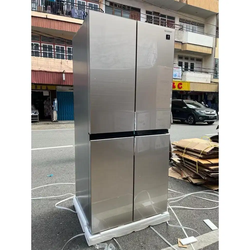 Kulkas sharp 4 pintu side by side