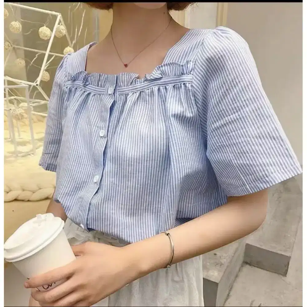 Blouse casual wanita