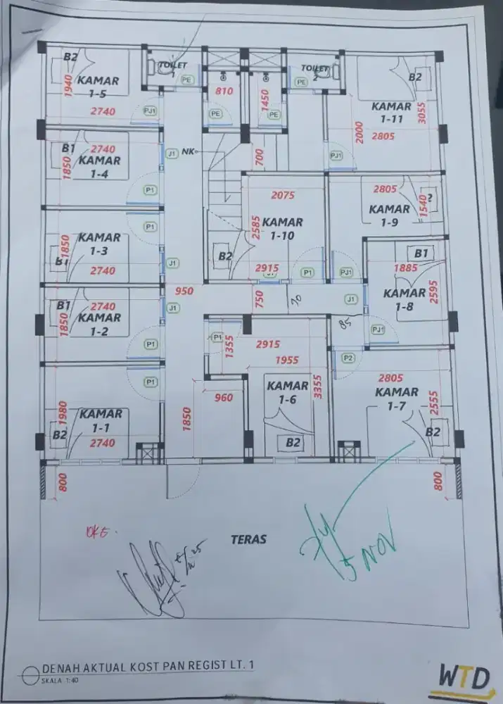 [BANGUNAN BARU] KOST PAN REGIST CLUSTER ALLOGIO FULL FURNISHED