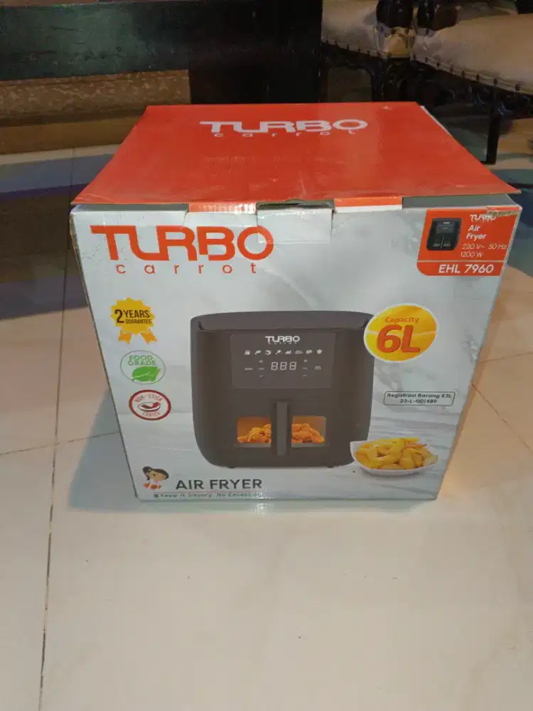 Air fryer Turbo carrot