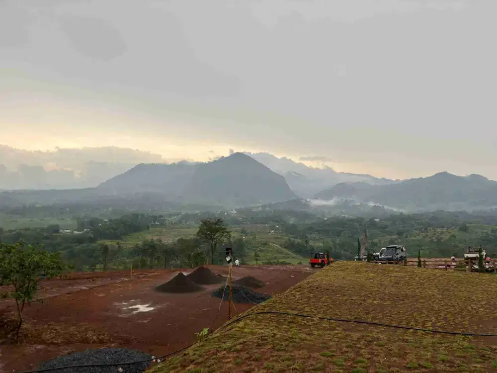 tanah kavling di puncak 2 SHM Deket resort dan villa