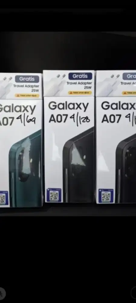 Samsung galaxy A07 ram 8gb 256gb danrom64gb resmi
