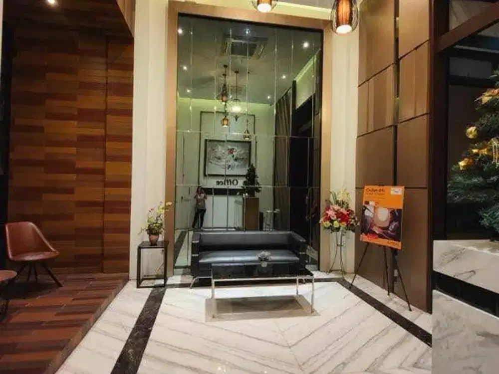 KANTOR MEWAH MURAH! Dijual Gedung Kantor 5Lt Embong Cerme