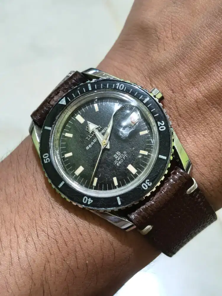 Jam tangan titoni kapal selam all original