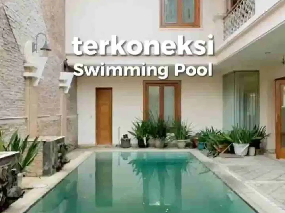 Rumah 4 Lantai SHM Luas 1200m 9 Kamar Kolam Privat Furnish Bintaro Jakarta Selatan