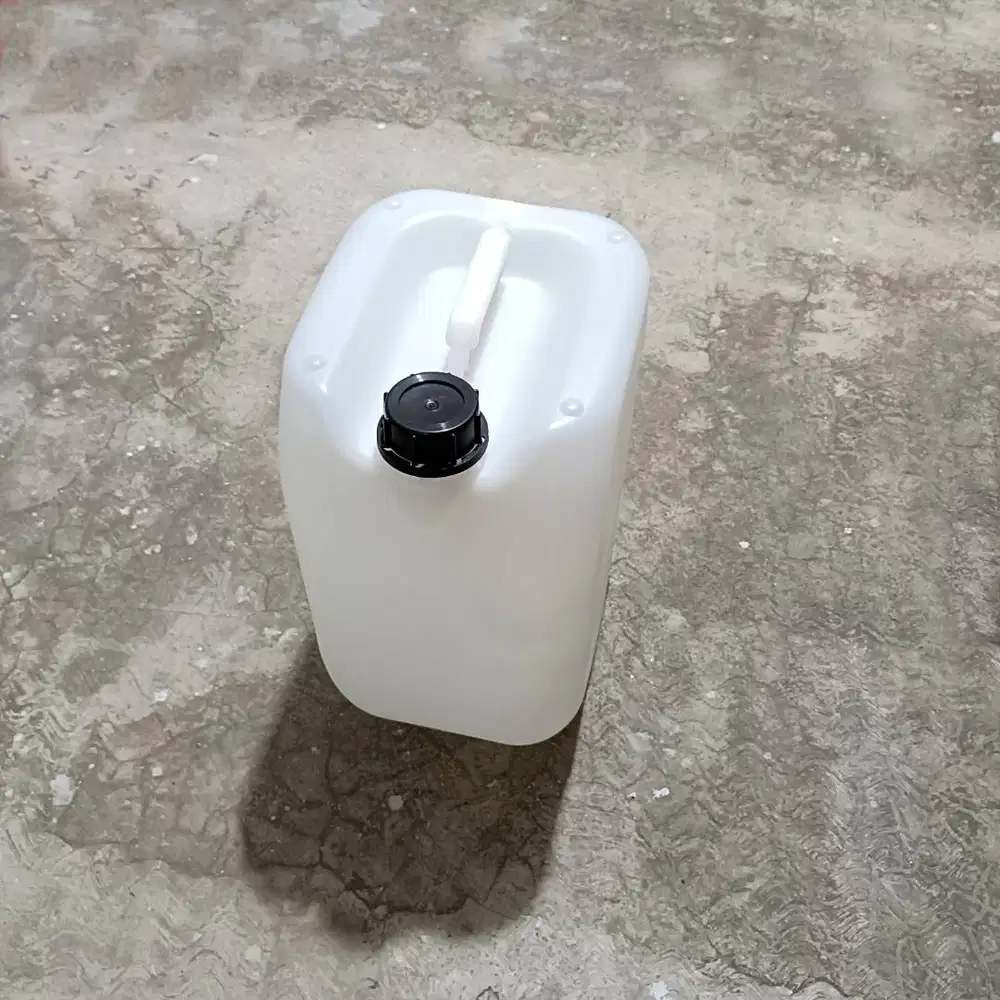 jerigen tebal putih 20 liter /20kg food grade untuk kimia dll