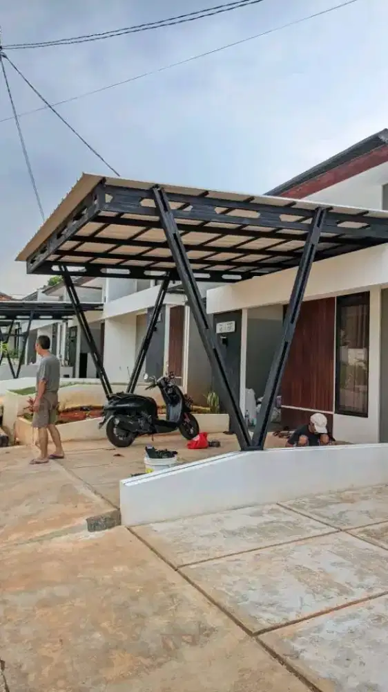 Kanopi baja ringan termurah dan plafon PVC