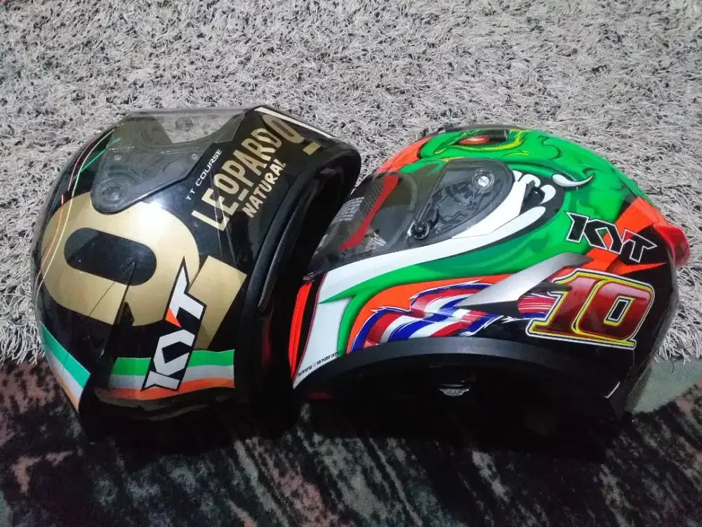 Helm Kyt TT Course TTC + Kyt Vendetta 2 Thittipong