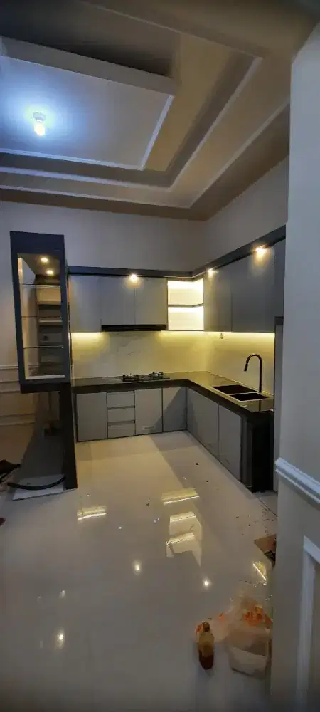 Kitchen Set , Lemari , Partisi , Lemari Bawah Tangga , Backdrop tv