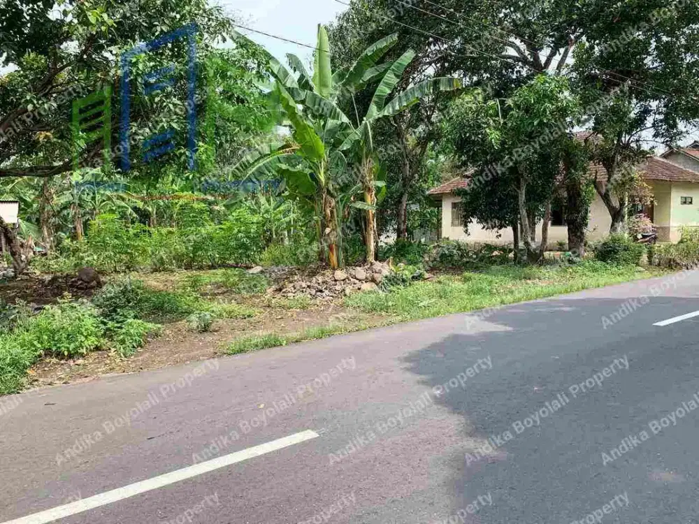 tanah murah strategis pinggir jalan dpu di Boyolali Kota