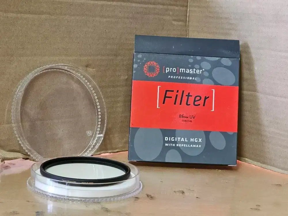 ProMaster 86mm Digital HGX UV Filter Repellamax
Camera kamera