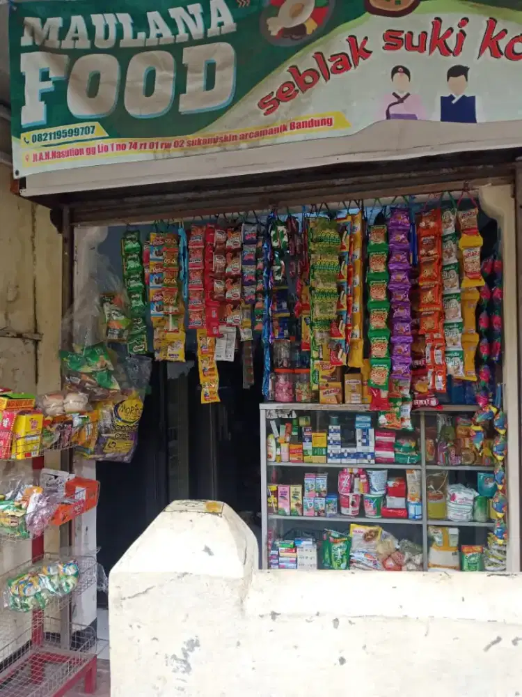 Jual rumah, kontrakan plus usaha warung nego sampai jadi