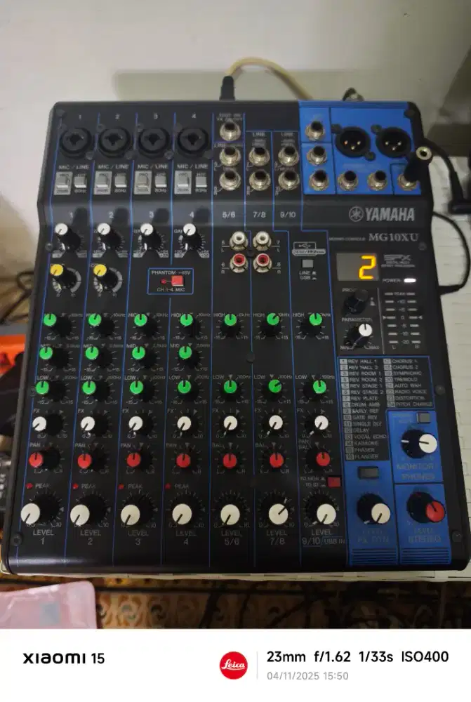Mixer Yamaha MG10XU Original