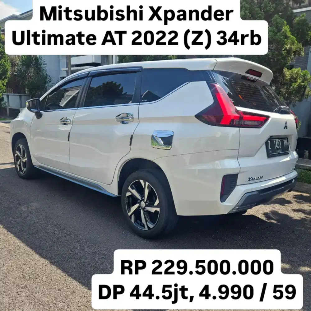Antik KM 34rb.. Mitsubishi Xpander Ultimate CVT 2022 (Z)