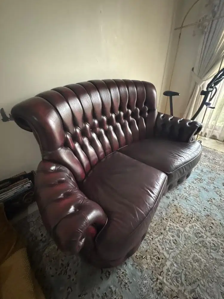 Dijual kursi kulit asli Magna