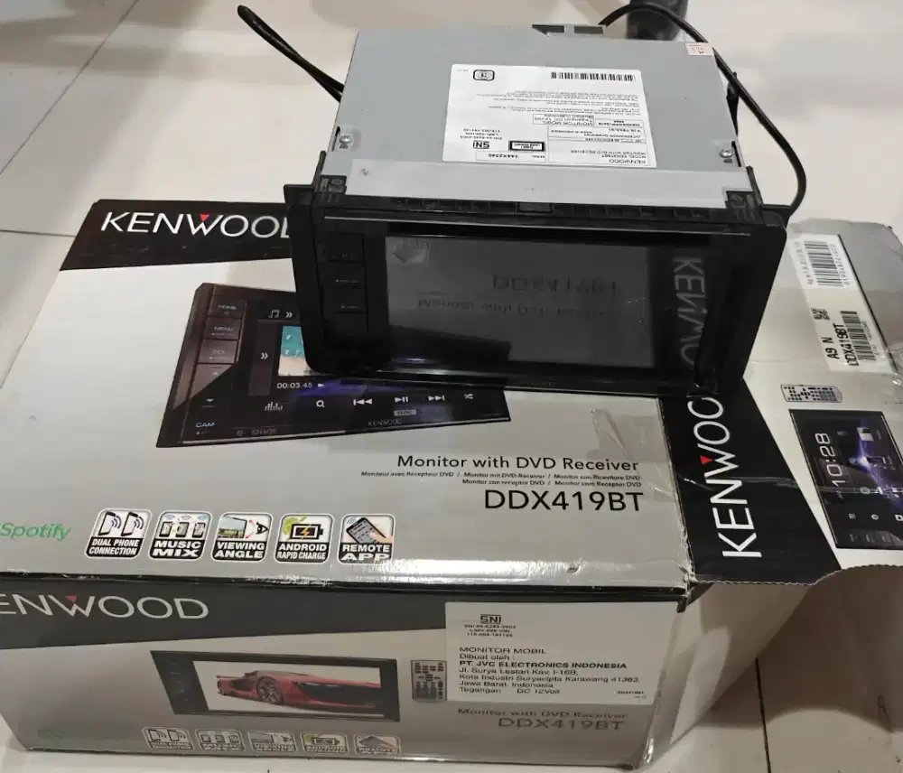 Audio mobil TV usb Kenwood Double Din CD Mp3 USB