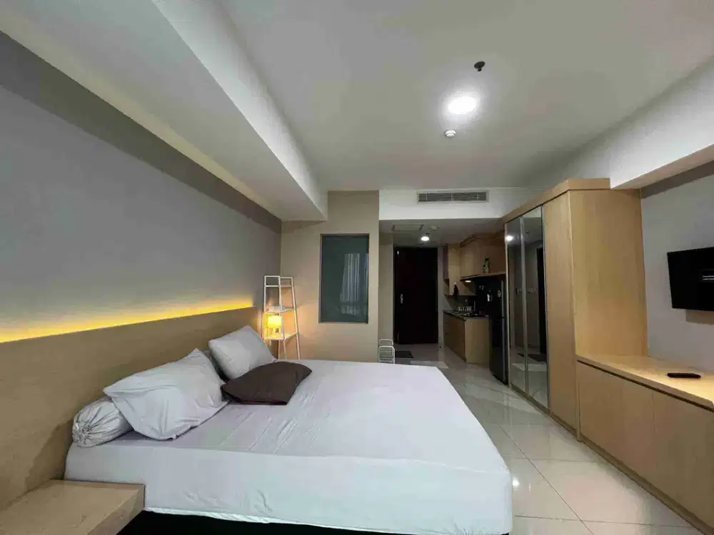 U Residence 3, full furnish, lantai bawah dan dekat UPH, view timur UPH