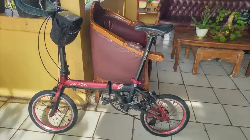 Sepeda Lipat Dahon K3 plus Full Upgrade